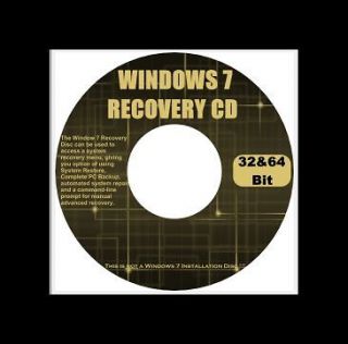 Windows 7 Home Premium 32Bit & 64Bit System Repair, Fix, Restore 