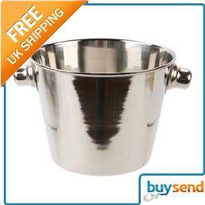 10Cm Stainless Steel Cooler Bucket Mini Ice Champagne Party Drinks 
