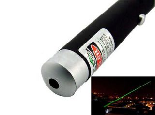 GREEN Laser Pointer Pen HIGH POWER 1000nm 10 MILE RANGE Lazer 2012