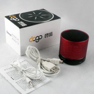 RED wireless Bluetooth Mini Music Speaker Support TF Card For PSP 