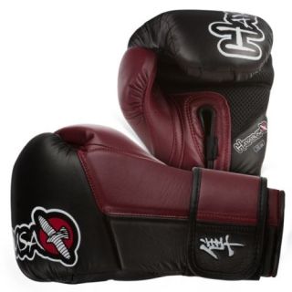 Hayabusa Tokushu MMA Boxing Gloves 10oz Burnt Crimson Black NEW FREE 