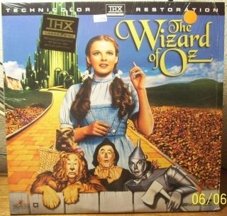 The Wizard of Oz 39 LASERDISC LD Restored THX DVT Multi Audio Judy 