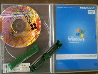 Microsoft Windows XP Professional wtih Service Pack 3 Brand New and 