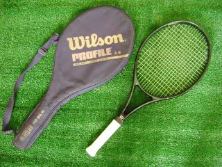Wilson Profile 3.0 Aire Shell Tennis Racquet used 4 1/8 Very Good 