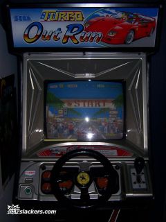 SEGAs Out Run Arcade Machine GREAT SHAPE! LOOK!