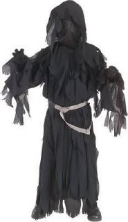 Child Lord Of The Rings Ringwraith Costume Scary Grim Reaper Horror 