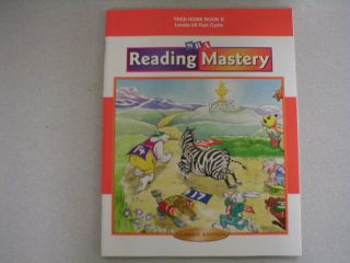 SRA Reading Mastery Take Home Book D 0075693070