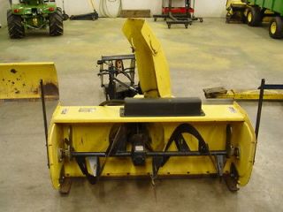Newly listed John Deere 47 quick attach 2 stage snowblower fits 318 