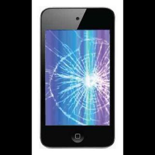 iPod Touch 8GB 4th Gen As Is Broken Cracked Glass Screen Works 100%