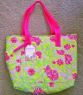 NWT Lilly Pulitzer Insulated Cooler Soft Sided Bottle Opener Large 