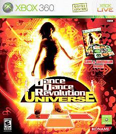 Dance Dance Revolution Universe game dance pad Xbox 360, 2007