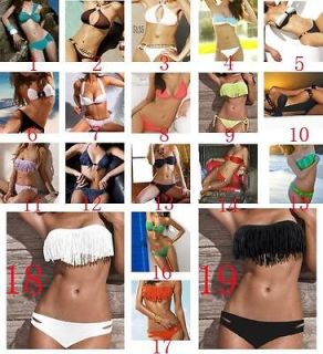   boho fringe top Ladies Tassel dolly bikini Swimwear 19 varieties S XL