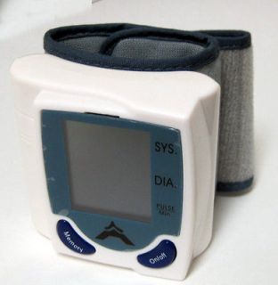 New Digital Wrist Blood Pressure Monitor & Heart Beat Meter