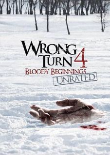 Wrong Turn 4 Bloody Beginnings DVD, 2011, Rated Unrated
