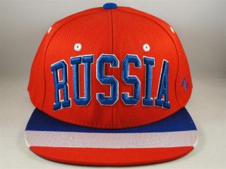 RUSSIA ZEPHYR SUPERSTAR WORLD FLAT BILL SNAPBACK HAT CAP NEW
