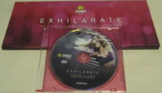 ZUMBA EXHILARATE  EXHILARATE DVD BODY SHAPING SYSYEM DVD LOSE WEIGHT 