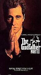 The Godfather Part III VHS, 1997, 2 Tape Set