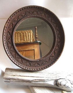 antique round mirror in Antiques