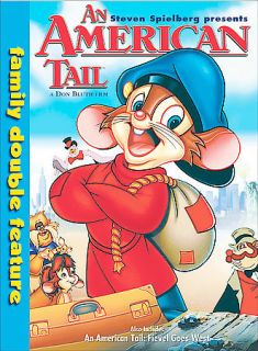 An American Tail Family Double Feature Fievel Goes West (DVD, 2005 