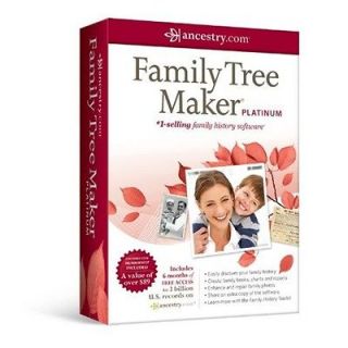 family tree maker in Computers/Tablets & Networking