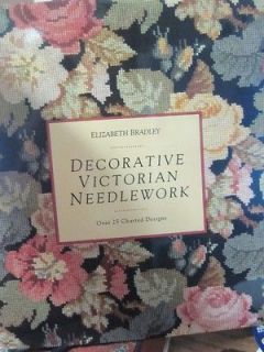 Elizabeth Bradley DECORATIVE Victorian NEEDLEWORK Book 25 Chart 