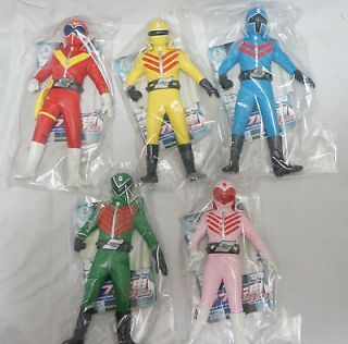 Soul of Vinyl Power Rangers Goranger Red Sentai go ranger 5 Figure SET 
