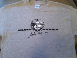 Darth Raider Lyle Alzado Shirt Rare Oakland Los New