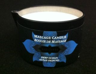   Sutra Massage Candle Deep Ocean 6oz Liquefies Warm Sexy Personal Oil
