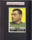 1961 Fleer Football BOBBY WALSTON PSA 7 NM Eagles