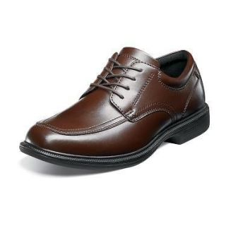 NUNN BUSH Mens Bourbon St Casual Dress Oxford Shoes Brown Leather 