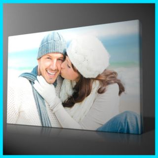 YOUR PHOTO ON BOX CANVAS ART FROM 12X8 IN 32 RATIO