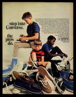 1969 Converse All Star canvas shoes many styles photo vintage print ad