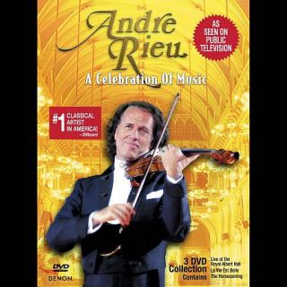 Andre Rieu A Celebration of Music (DVD, 2010, 3 Disc Set)