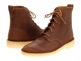 Mens Clarks Original Desert Mali Boot Brown Beeswax Leather 34321
