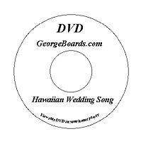 GeorgeBoards Lap Steel Guitar DVD Hawaiian Wedding Song C6th tuning c 