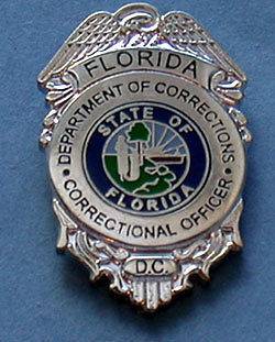 FLORIDA DEPT OF CORRECTIONS CORRECTIONAL OFFICER PIN