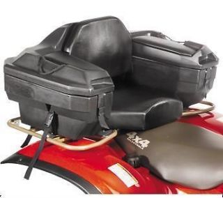 QuadBoss ATV Duo Rear Rack Luggage w Seat Storage Box