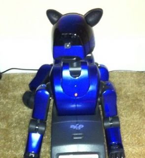 Sony AIBO ERS 210A Limited Edition Cyber Blue RAREST AIBO COMPLETE W 