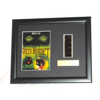 Bruce Lee The Green Hornet Framed Movie Film Cells Plaque 11x9 