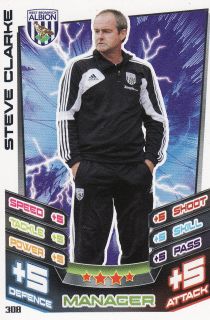Match Attax 12/13 West Bromwich Albion Cards Pick Your Own From List