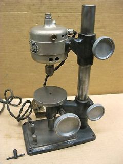 EXCELLENT DUMORE HIGH SPEED PRECISION BENCH MOUNT DRILL PRESS