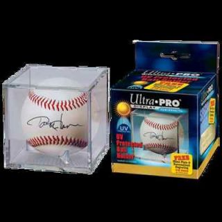 36) ULTRA PRO Baseball Cubes Display Case Cube UV Protection 