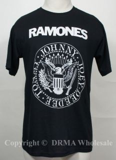 Authentic RAMONES Presidential Seal Logo T Shirt S M L XL XXL Official 