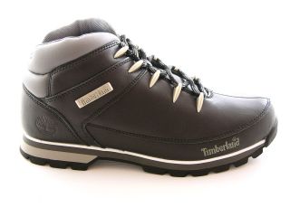 Timberland Euro Sprint Boots Black Smooth Leather Various Sizes