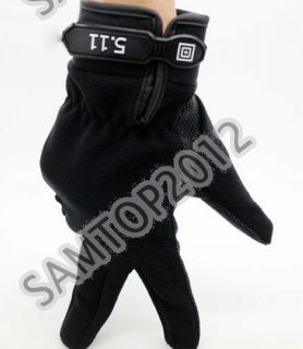 2012 New Outdoor Sports 5.11 Tactical Skidproof Black Glove Full 