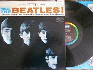 Meet The BEATLES,Cap.,​stereo,,ST 2047,1964,VG++​(first Album by 