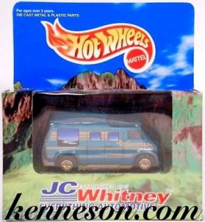 Custom Van Aqua JC Whitney Limited Edition Hot Wheels