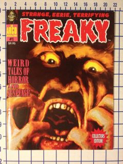 Famous of Filmland Monsters Arco Freaky Magazine #1 Rare NM High Grade 