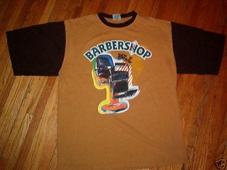 BARBERSHOP ringer T shirt XXL urban South Side Chicago