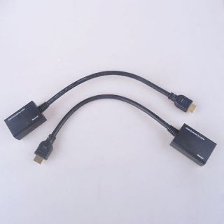 Cat5e/6 HDCP HDMI 1080P Receiver Transmitter UTP AV DVI Extender 